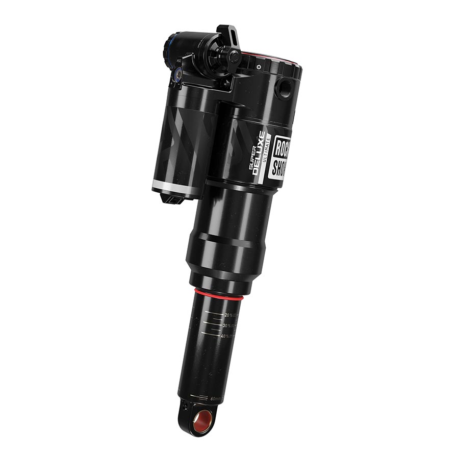 RockShox, Super Deluxe Ultimate C2, Rear shock, 185x52.5, Shaft Eyelet: Trunnion