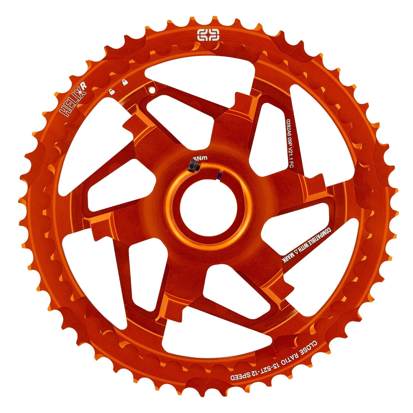 Helix Race 12sp 13-52T Cassette Replacement Clusters