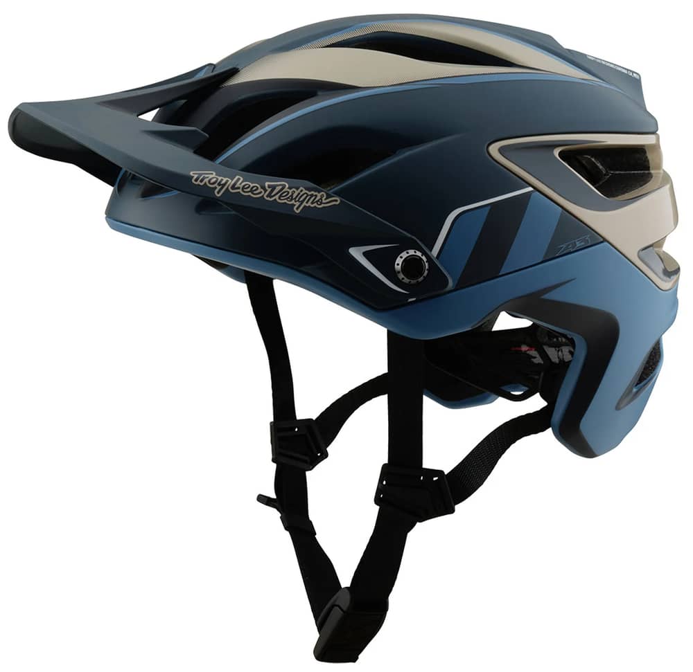 Troy Lee Designs A3 Helmet w/ MIPS Intake, Smoke