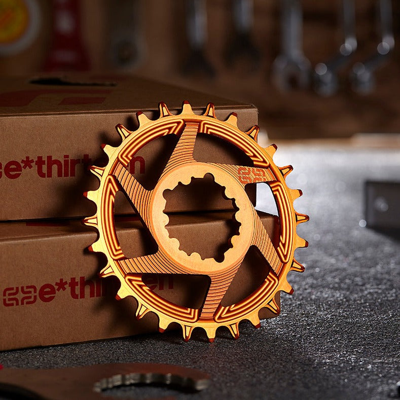 e*thirteen Helix Race 3-Bolt Direct Mount Chainring (SRAM® crank compatible)