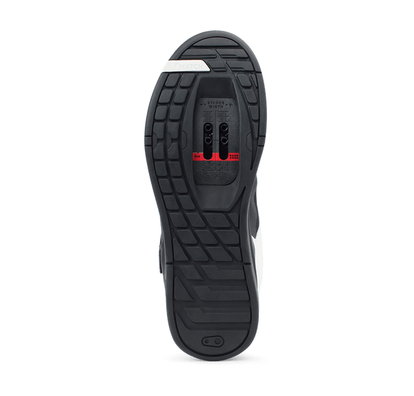 Crank Brothers Mallet Speed Lace Clip-In Shoes - Black/White