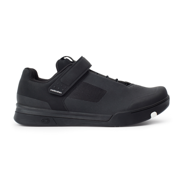 Crank Brothers Mallet Speed Lace Clip-In Shoes - Black/White
