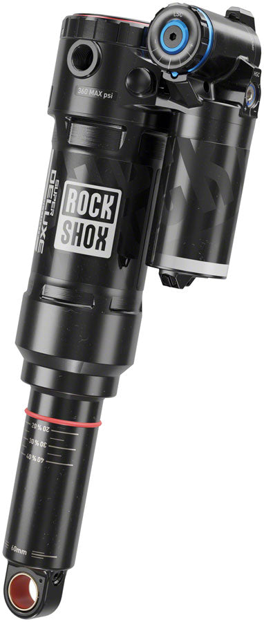 RockShox Super Deluxe Ultimate RC2T Rear Shock - 185 x 55 mm, Linear Air, 0 Neg/2 Pos Token, Reb 55 / Comp 30, L/O4, Standard Trunnion, C2