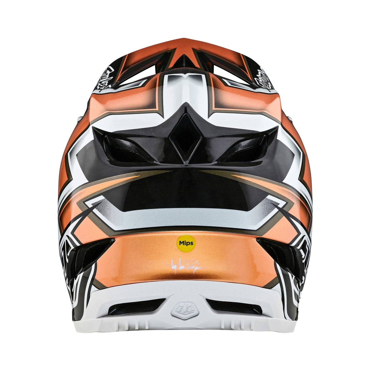 Troy Lee Designs D4 Carbon Helmet Ever Black / Gold