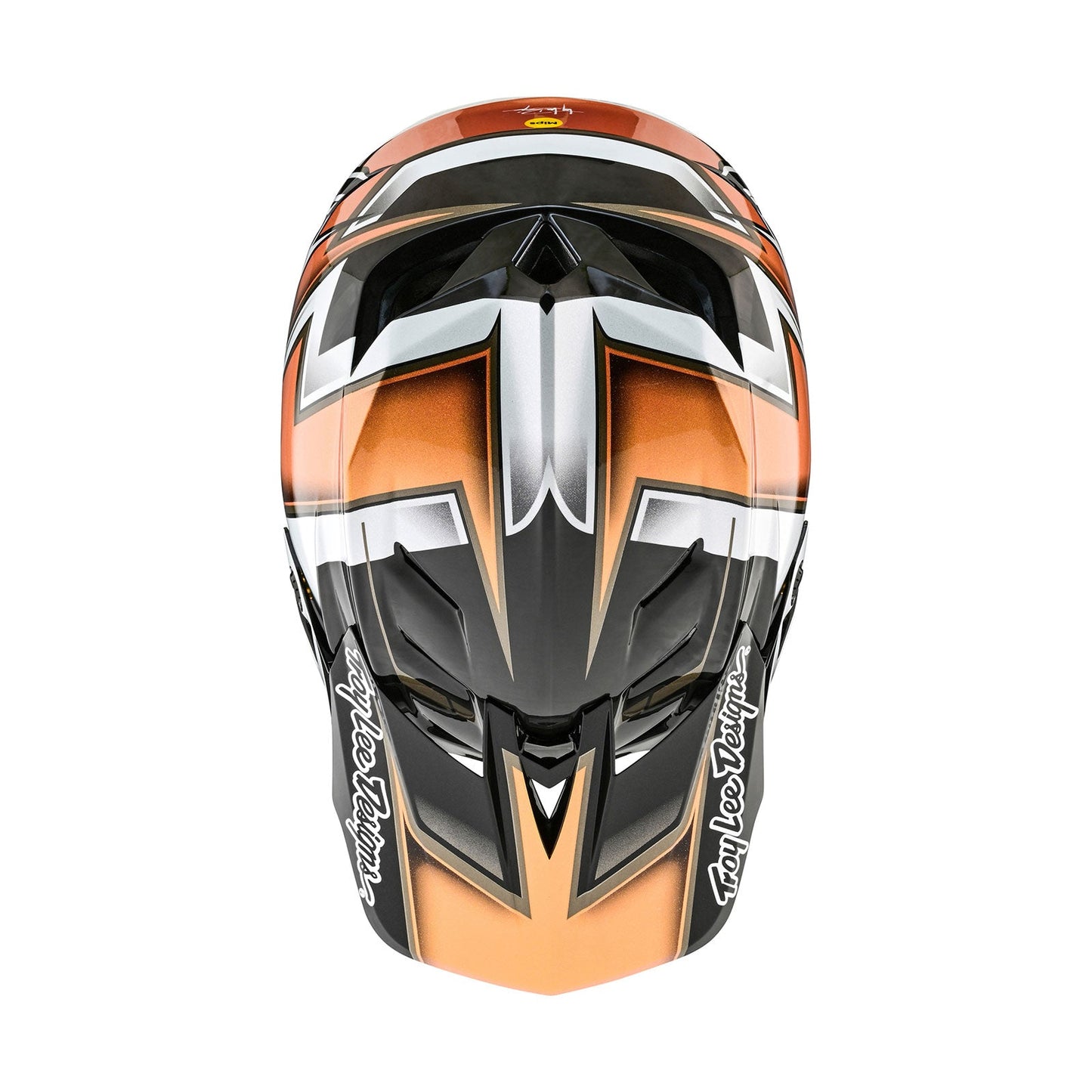Troy Lee Designs D4 Carbon Helmet Ever Black / Gold