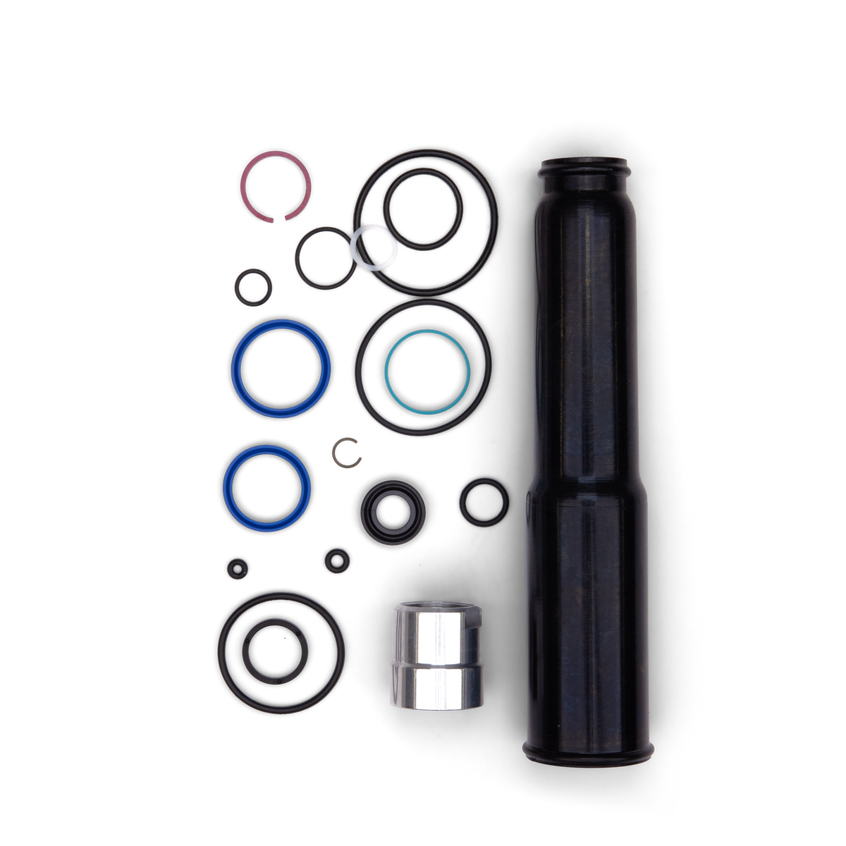FOX 803-00-961 36 and 40 FIT4 damper cartridge rebuild kit contents