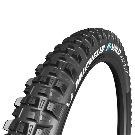 Michelin, E-Wild Front, Mountain Tire, 29"x2.60, Folding, Tubeless Ready, E-GUM-X, GravityShield, 3x60TPI, Black