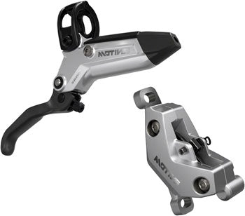 SRAM Motive Ultimate Disc Brake and Lever - Rear or Front, 2000mm Hose, Post Mount, 4-Piston, Alum Lever Body, Carbon Blade, Blk/Sil, A1