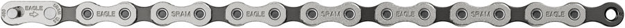 SRAM S200 Eagle Chain - 12-Speed, 126 Links, Silver/Black