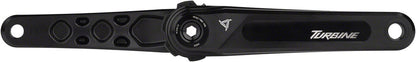 RaceFace Turbine Crankset - 165mm, Direct Mount, 143mm Spindle with CINCH Interface, 7050 Aluminum, Black