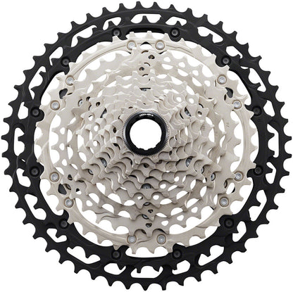 Shimano XT CS-M8100 Cassette - 12-Speed, 10-51t, Silver/Black, Micro Spline