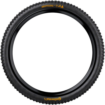 Continental Kryptotal Rear Tire - 27.5 x 2.40, Tubeless, Folding, Black, Soft, Downhill Casing