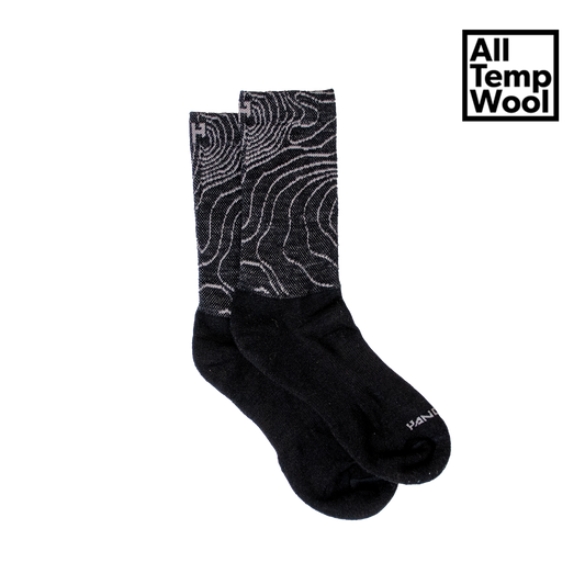 Handup Socks -  Topo Wool