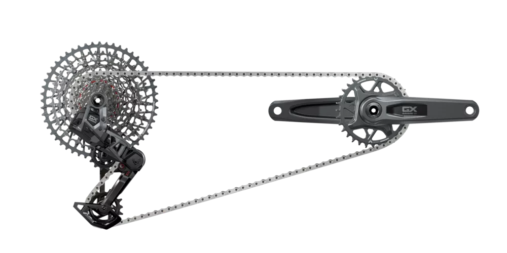 GX Eagle AXS T-Type Transmission Groupset, 165mm