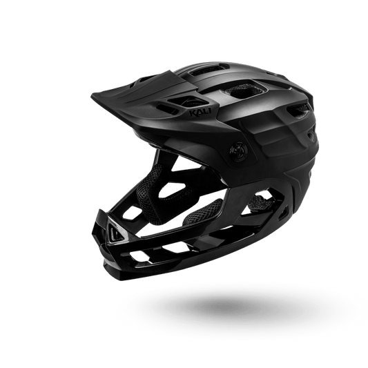 Kali Protectives Maya Full Face Child - Solid Matte Black