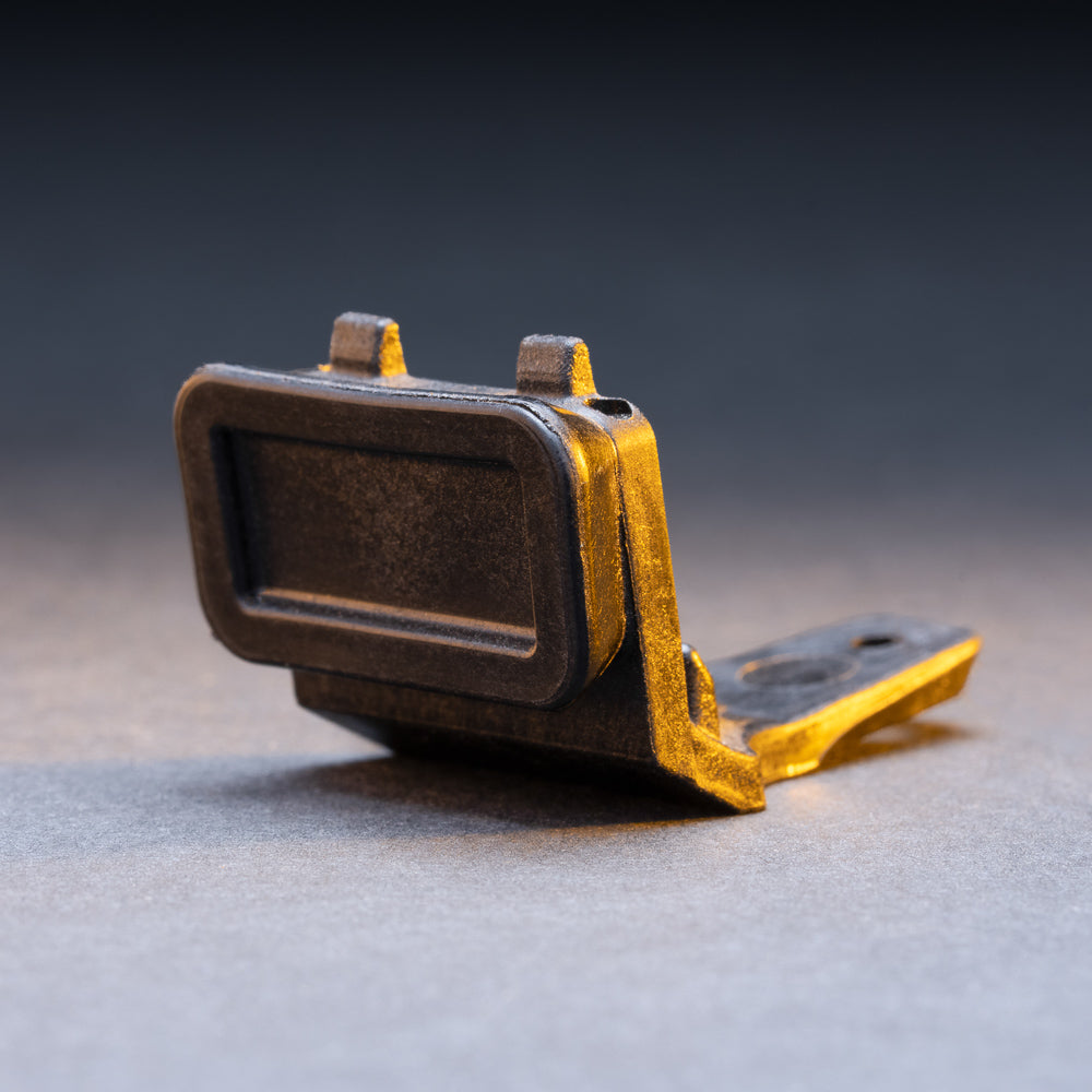 Portal quick release mount adapter, three-quarter view
