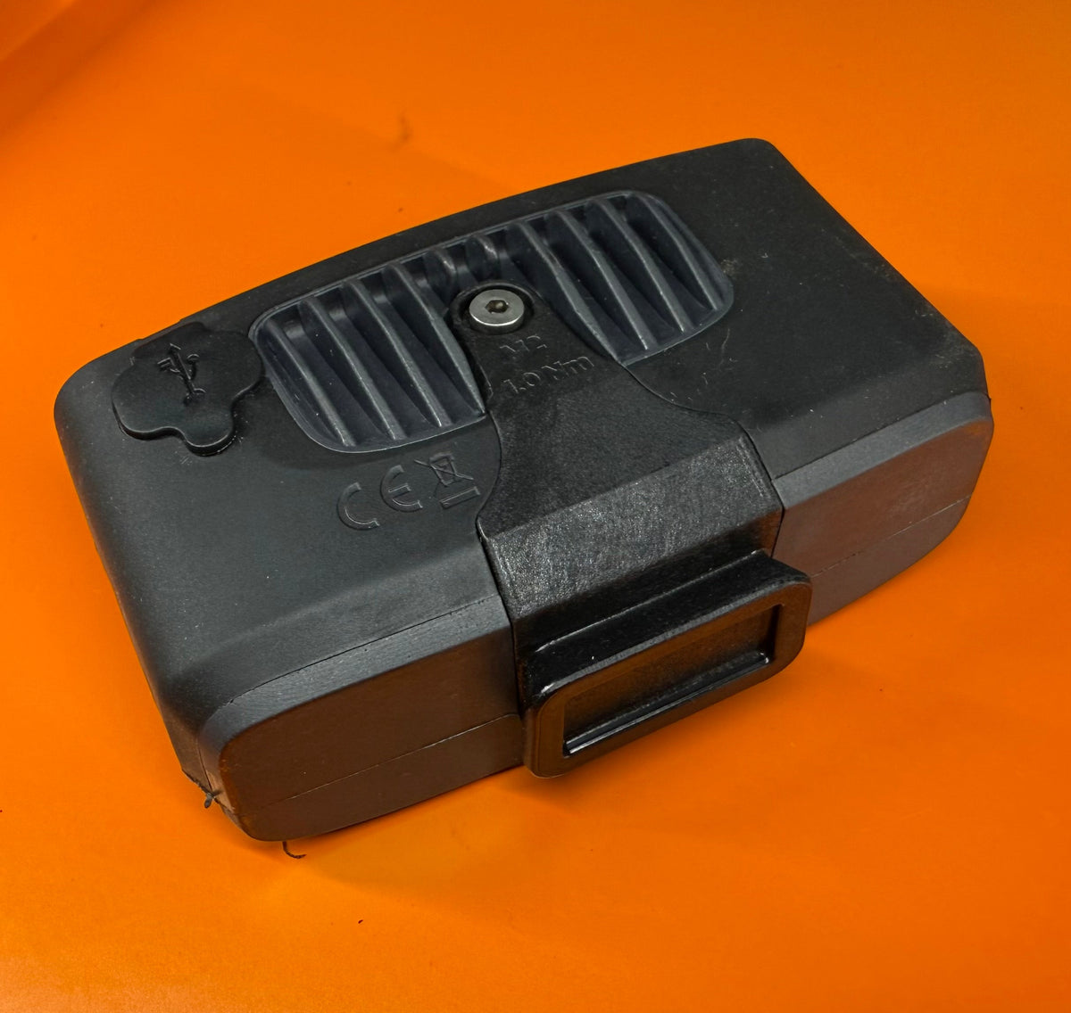 Portal bike light with the quick release mount adapter attached